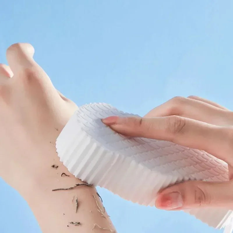 3D Soft Sponge Body Scrubber Bath Exfoliating Scrub Sponge Shower Brush Body Skin Cleaner Dead Skin Remover Exfoliating