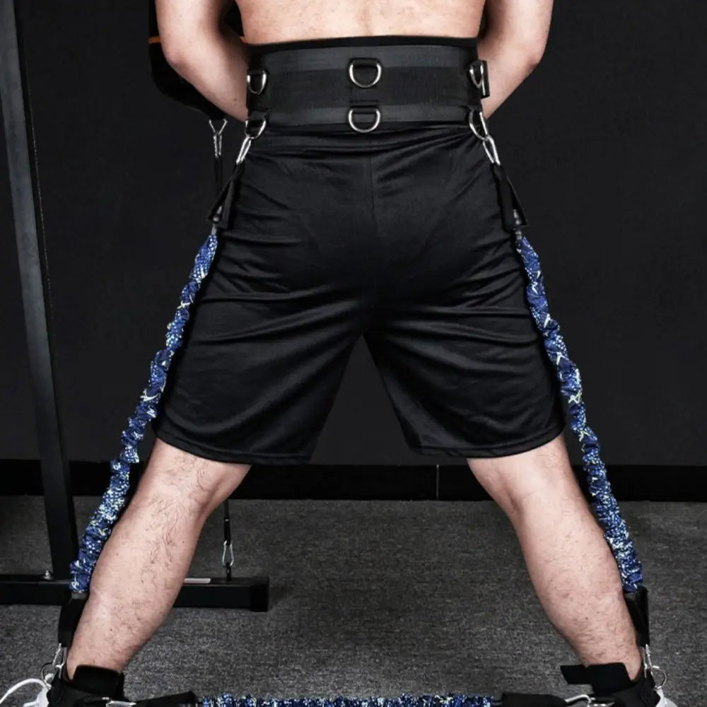 Professional Fitness Boxing Training Resistance Band Stretching Strap Portable Resistance Bands Enhance Power Elastic Rubber