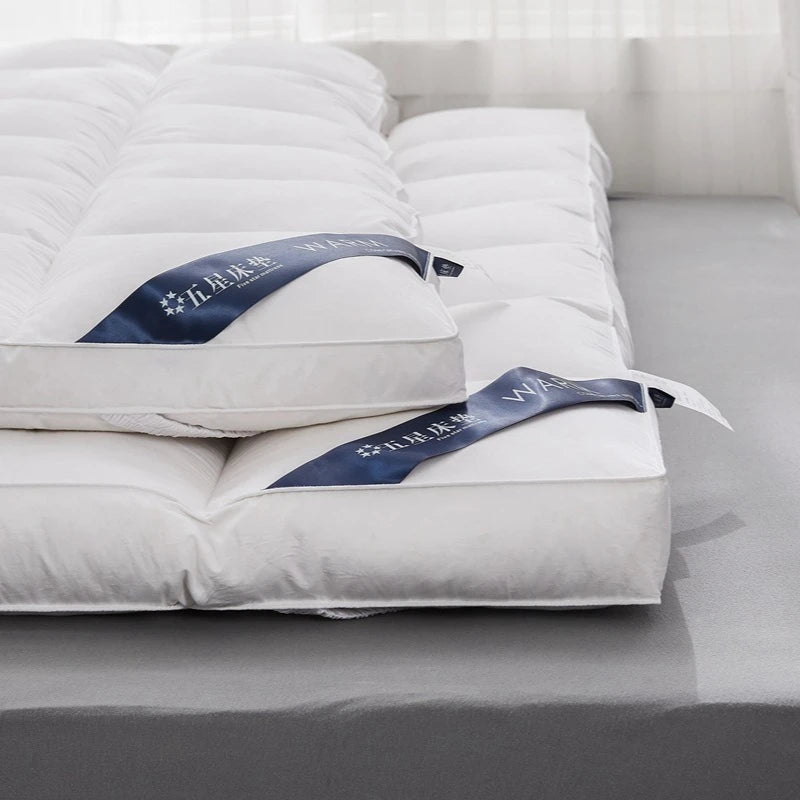 Household mattress thickened folding mattress feather velvet cushion down tatami mattress cushion