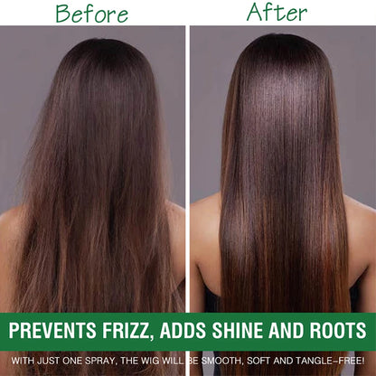 GOIPLE 100ml 2 In 1 Professional Wig Milk Spray Leave In Conditioner Heat Protection Mist Moisturizes Hair Care Product