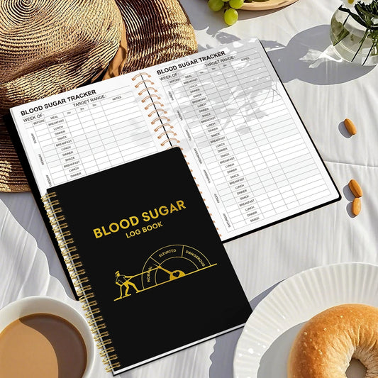 2025 Blood Sugar Log Book, Weekly Blood Sugar Diary, Enough for 63 Weeks, Daily Diabetic Glucose Tracker Journal Book