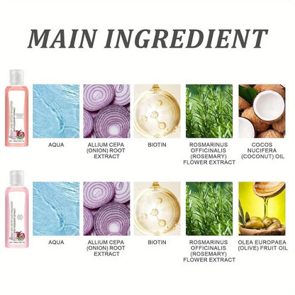 Onion Biotin and Rosemary Shampoo and Conditioner Set