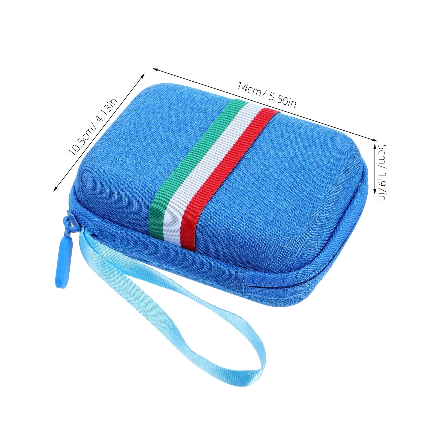 Blood Glucose Tester Storage Bag Portable Glucose Meters Organizer Protective Medical Instruments Case For Home Office Travel