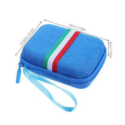 Blood Glucose Tester Storage Bag Portable Glucose Meters Organizer Protective Medical Instruments Case For Home Office Travel