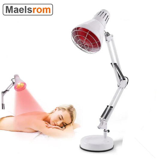 Red Light Therapy Lamp 150W - Infrared Heat Lamp for Muscle & Joint Pain Relief, Blood Circulation, Back/Shoulder/Knee Pain
