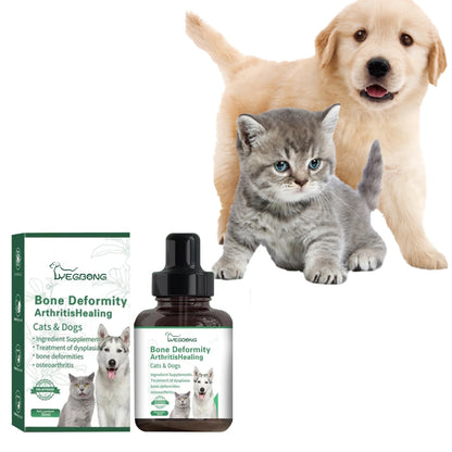 Pets Joint Repair Liquid  Relief Discomfort Arthritis Healing Lubricating Dogs JointsHip Joint Supplement Pet Bone Health Care