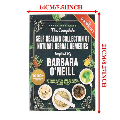 Barbara O Neill Natural Herbal Remedies Book Complete Collection Guide Containing Over 1000 Recipes For Everyday Health Daily