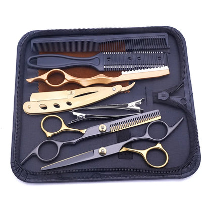 Hair Thinning & Texturizing Kit Barber Scissors for Layering/Cutting/Styling,Ergonomic Stainless Steel Shears for Salon&Home Use