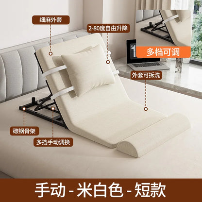 Elderly Electric Adjustable Bed - Home Hospital Use, 5-Position Lift Recliner, Remote Control, Back Massage, USB Charging