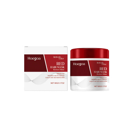 Collagen Hair Mask for Red Blue Brown Hair Color Supplement Deeply Nourish Anti Frizz Drying Rough Damaged Hair Treatment Mask