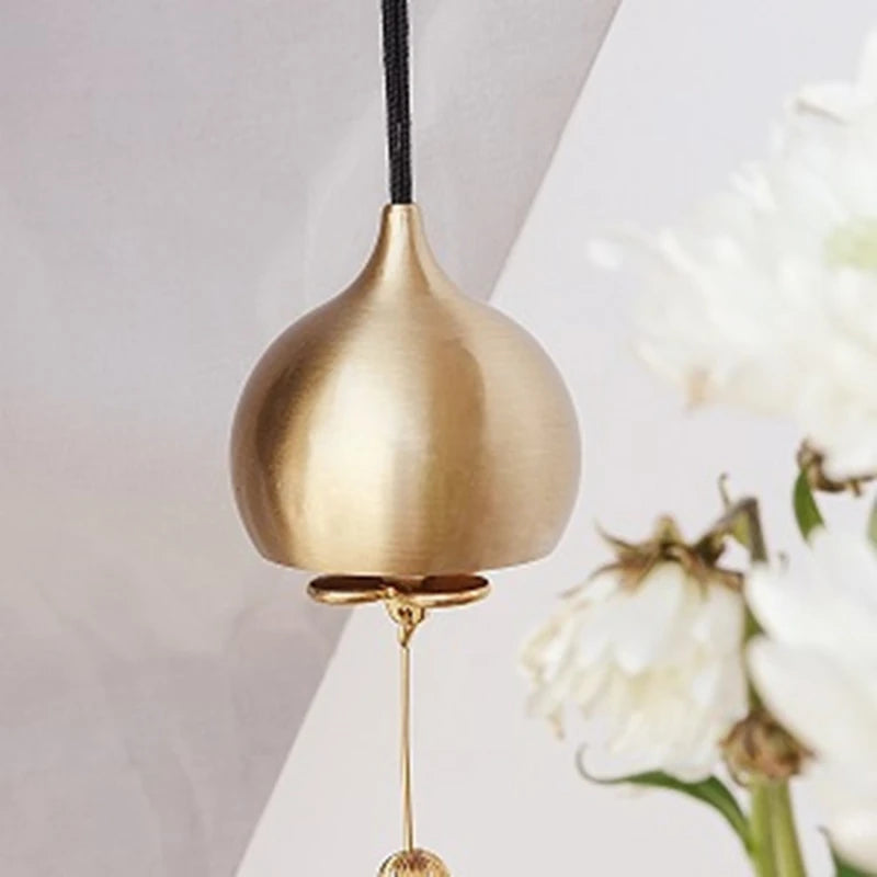 Japanese Wind Chimes Copper Wind Bells Yard Garden Decorations Outdoor Wind Music Home Decoration Landscape Bell Sound NEW