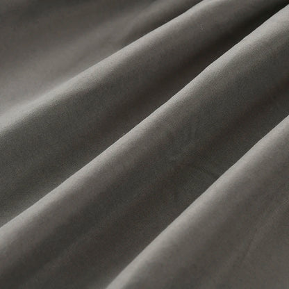 Solid Fitted Sheet 100% Polyester Soft Comfortable Breathble Bedding Set  for Home Bed Mattress (No Pillowcase）