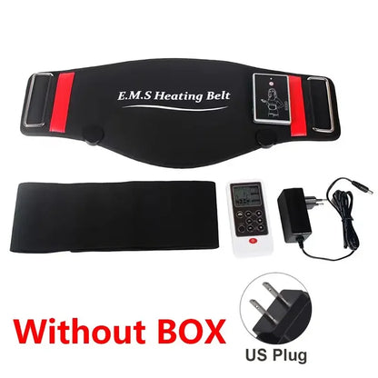 EMS Belt Massage Set Abdominal Fitness Device Intelligent Belt Full Body Muscle Stimulation Trainer USB Charging Version