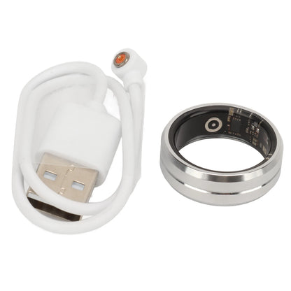 Smart Health Ring Fitness Tracker Bluetooth for Sleep Monitoring Step Counting Health Tracking IP68 Waterproof