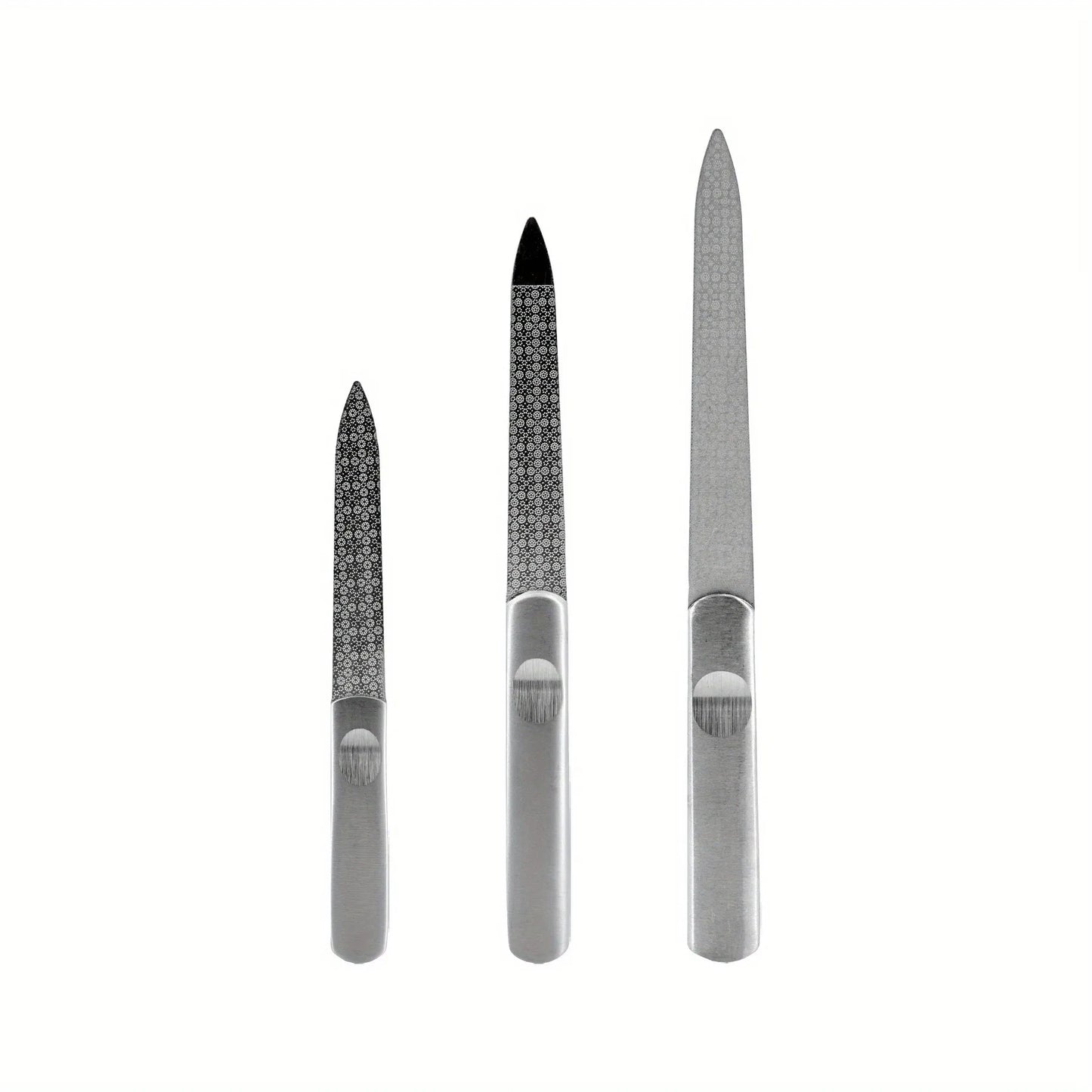 Nail File Stainless Steel Professional Exfoliating Double Sides Sandpaper For Professional Finger Toe Nail Care Tools nail art