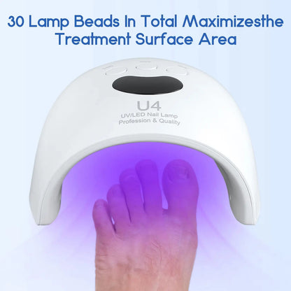 Nail and Foot Drying Lamp, Quick-Drying, Fast-Drying, Nail Salon-Specific Led Curing Nail Tool with High Power