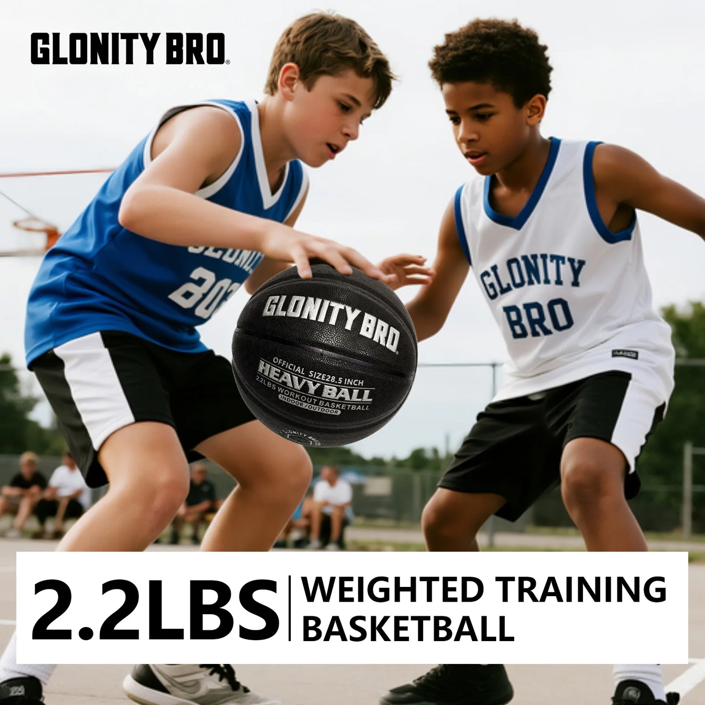 Weighted Training Heavy Basketball 2.2LBS Size 6-28.5''Indoor&Outdoor For Youth&Women Improving Handling Dribbling&Passing Skill