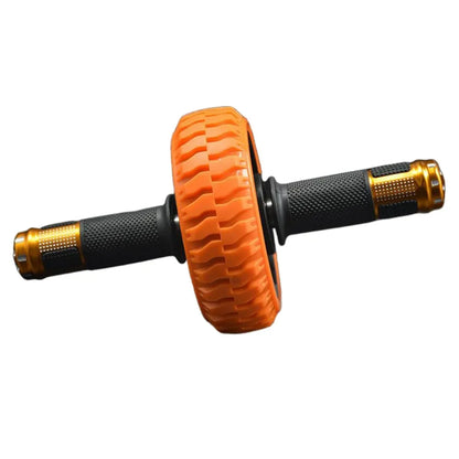 Ergonomic Grip Abdominal Workout Roller Strong Load Bearing Single-wheel Ab Roller Wheel Strengthen Muscle Non-slip