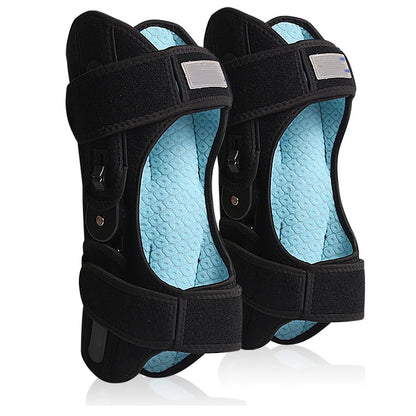 1Pcs Adjustable Exoskeleton Walking Aid Gear for Elderly Knee Rehabilitation Protective Leg Joint Training Knee Brace