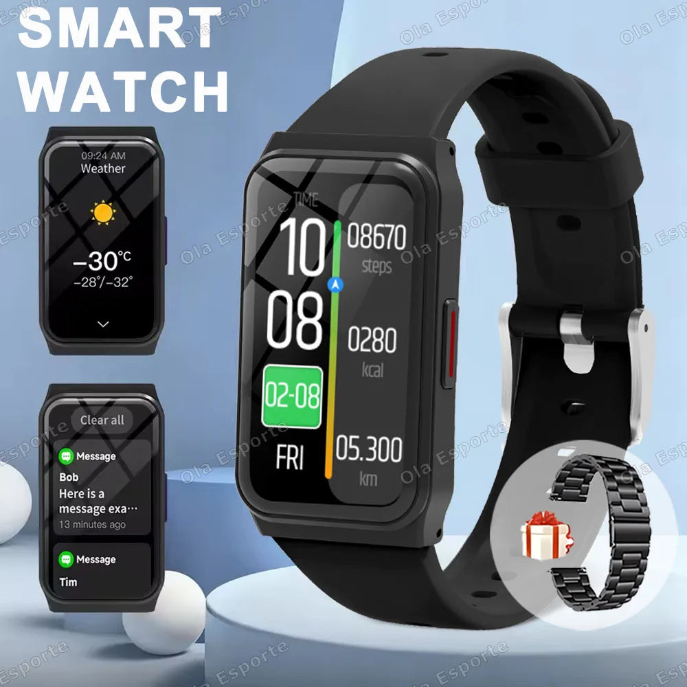 2026 New Smart Watch 1.45inch Display Screen Health&Sleep Monitoring GPS Tracker For Android&IOS Men Women Sports Smart Bracelet
