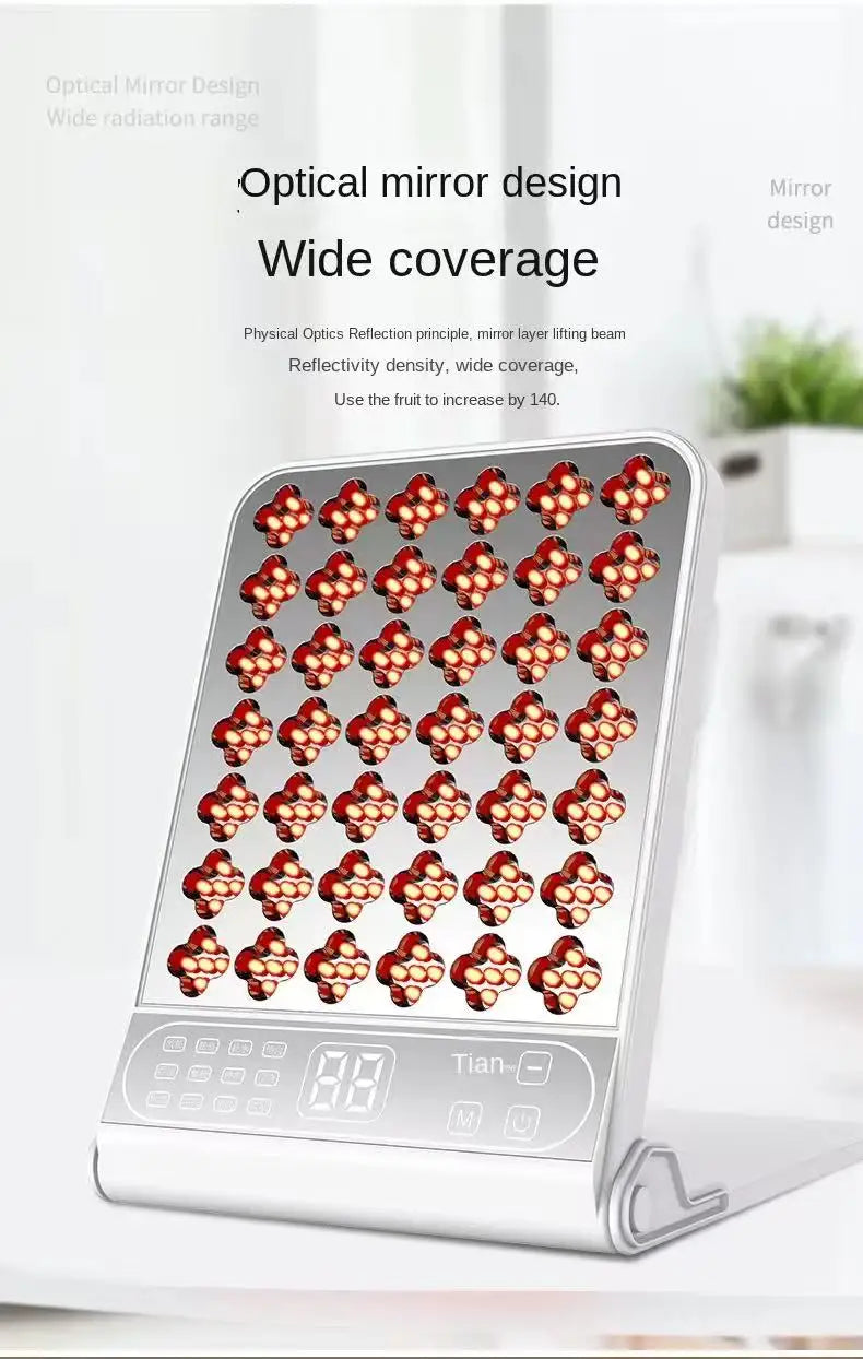 NEW Red Light Therapy Led Facial Infrared Panel 4 Wavelengths 415nm 590nm 630nm 850nm Light LED Beauty Devices for Face and Body
