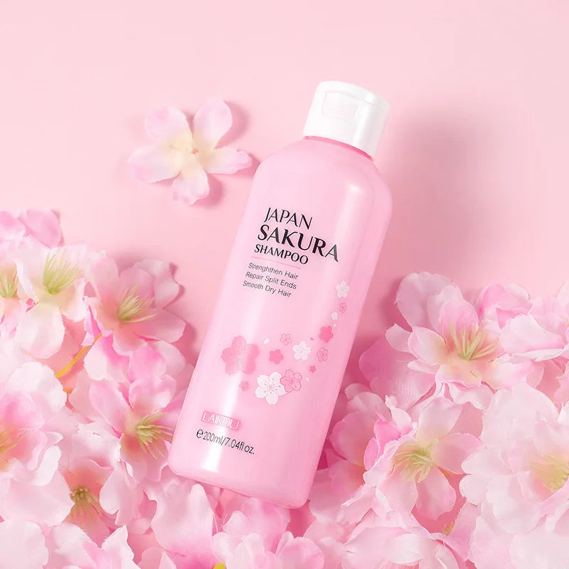 LAIKOU Sakura Shampoo Hair Conditioner Moisturizing Nourishing Repair Damaged  Anti Dandruff Oil Control Shampoos Cleansing Care
