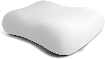 Deep Sleep Pillow, Patented Ergonomic Contour Design for Side & Back Sleepers, Orthopedic Cervical Shape Gently Cradles Head