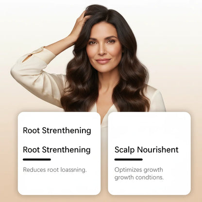 Hair Care Kit with Roller Applicator - Comfort Scalp Massage, Long-Lasting Daily Moisturizing & Hair Nourishing