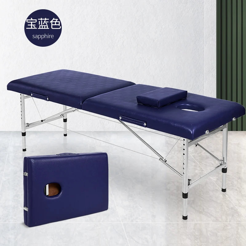 Single Lash Massage Table Beauty Pedicure Tattoo Spa Folding Bed Cosmetic Masajeador Cama De Masajes Profesiona Salon Furniture