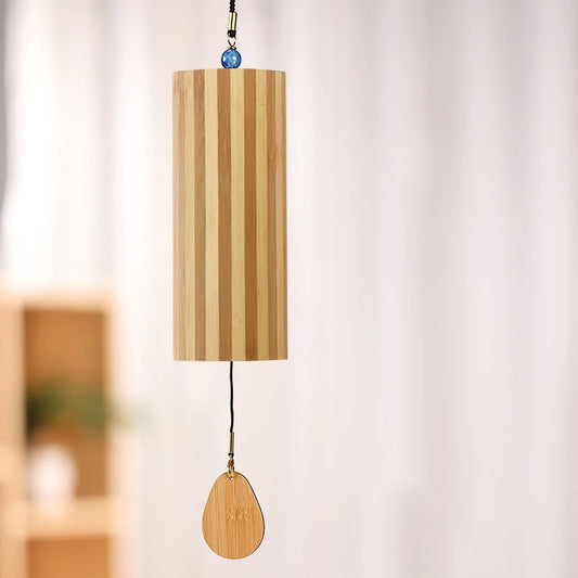 Wind chimes, swinging chimes in the wind, hand bells, yoga practice, meditation, focused meditation, bell sounds creating melodi