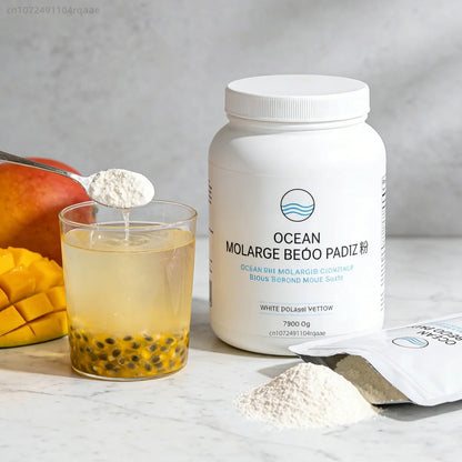 Pure Cod Collagen Peptides Powder | Bulk Raw Material for DIY Cosmetics, Soap, Lotion & Face Mask