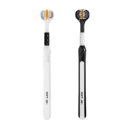 Three Sided Soft Hair Tooth Toothbrush Adult Toothbrush Ultra Fine Soft Bristle Oral Care Teeth Brush For Oral Health Clean