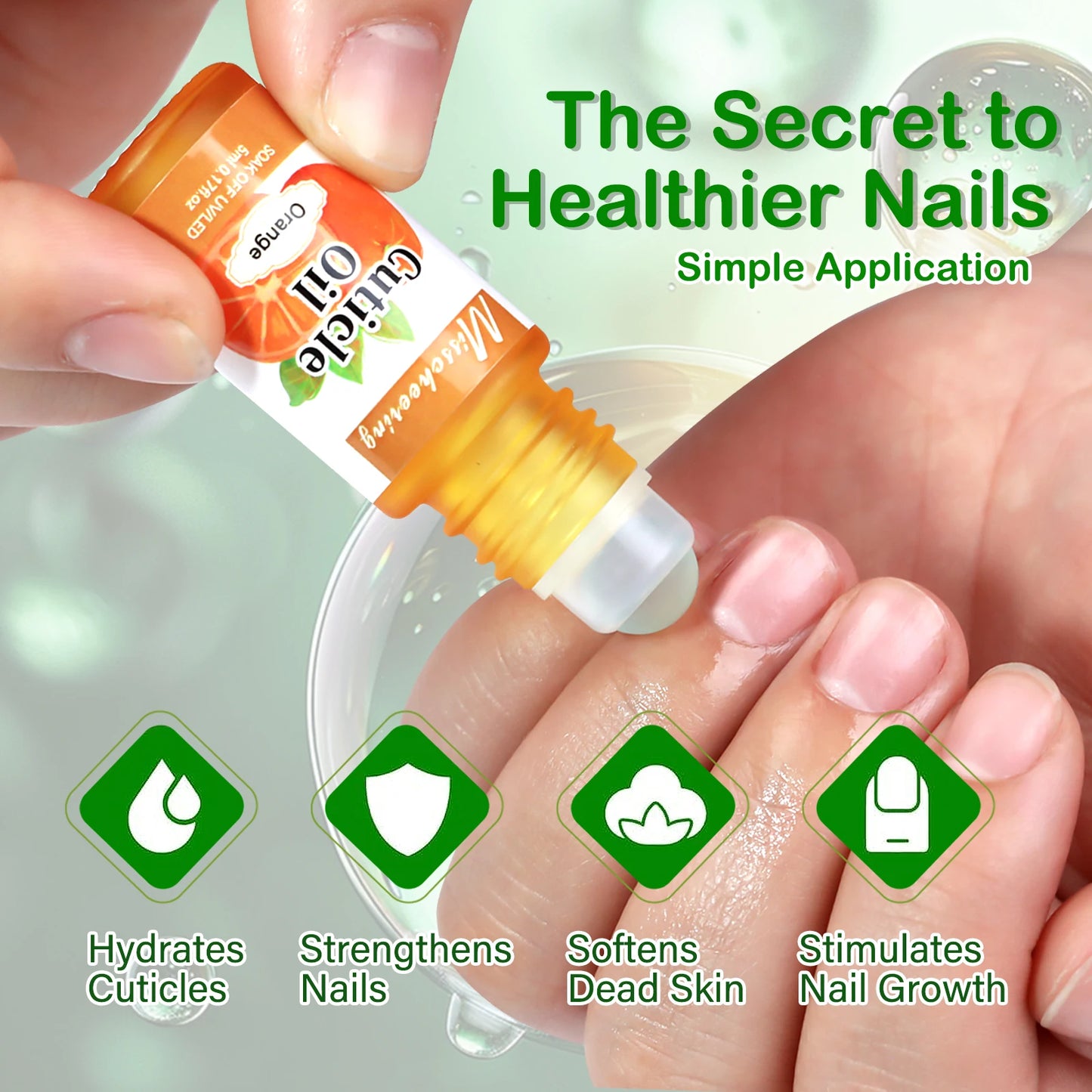 6 colors of nail care nourishing oil nail care repair damaged nails nourishing care skin rejuvenator suitable  daily nail care