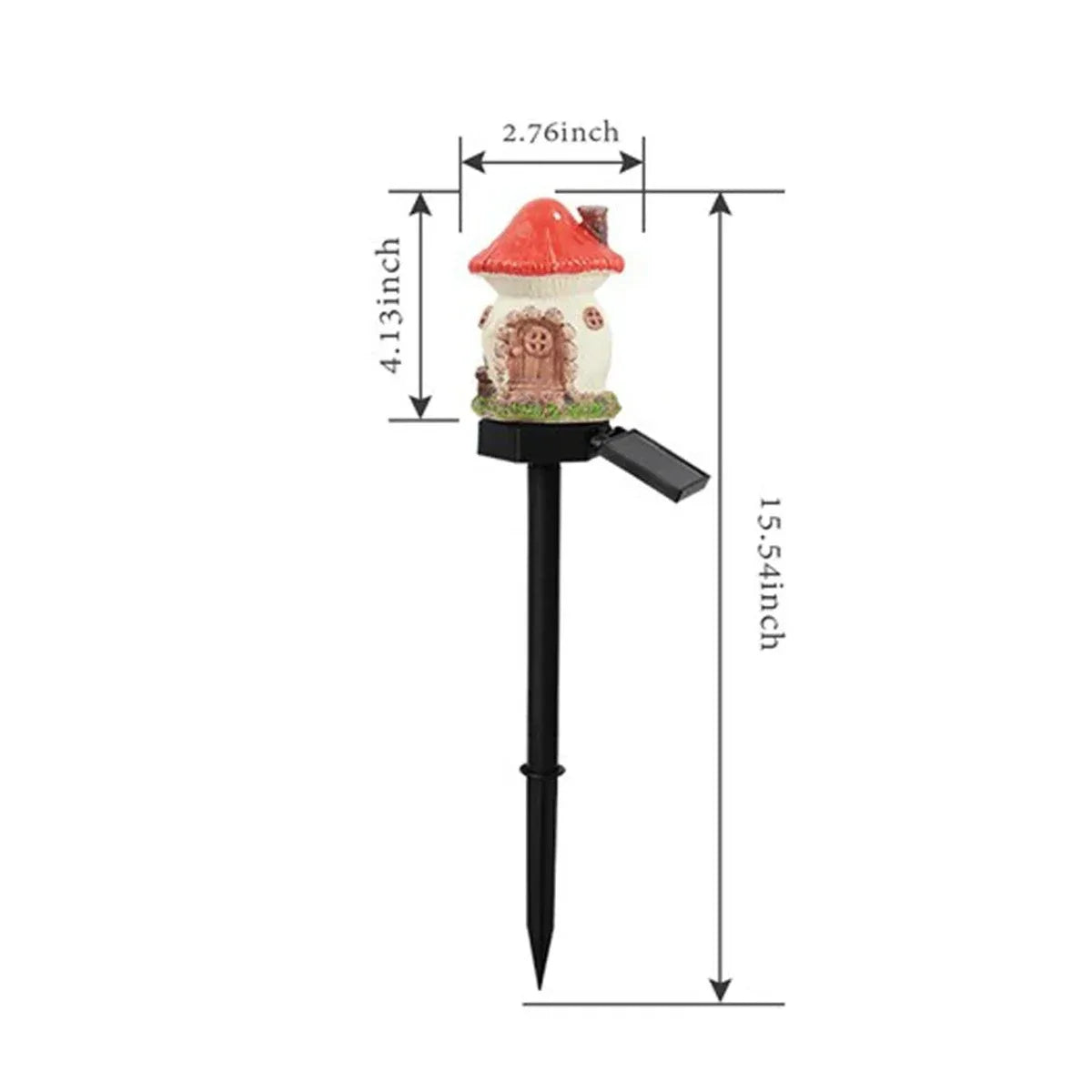 Outdoor LED Solar Garden Lights Waterproof Cartoon Mushroom Light Yard Landscape Path Lawn Street Decoration Solar Powered Lamp
