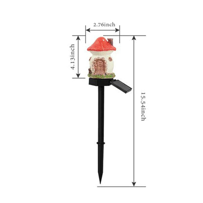 Outdoor LED Solar Garden Lights Waterproof Cartoon Mushroom Light Yard Landscape Path Lawn Street Decoration Solar Powered Lamp