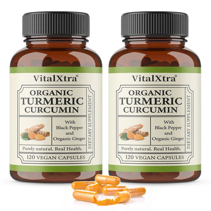 Turmeric Curcumin with Black Pepper,with 95% Curcuminoids,Extra Strength Turmeric,Enhanced Absorption,Joint Support Supplement