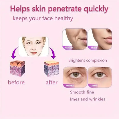 Facial ice therapy care massage beauty ball,holding ice wave ball,massaging facial cold compress water gel bead small ice hammer
