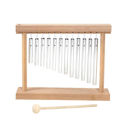 Table Top Wind Chime Relaxing Hand Chimes for Practice Performance Classroom