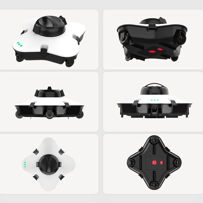 Automatic Cordless Pool Cleaning Robot Intelligent Swimming Pool Vacuum Cleaner Self-Propelled for In-Ground & Above-Ground Pool
