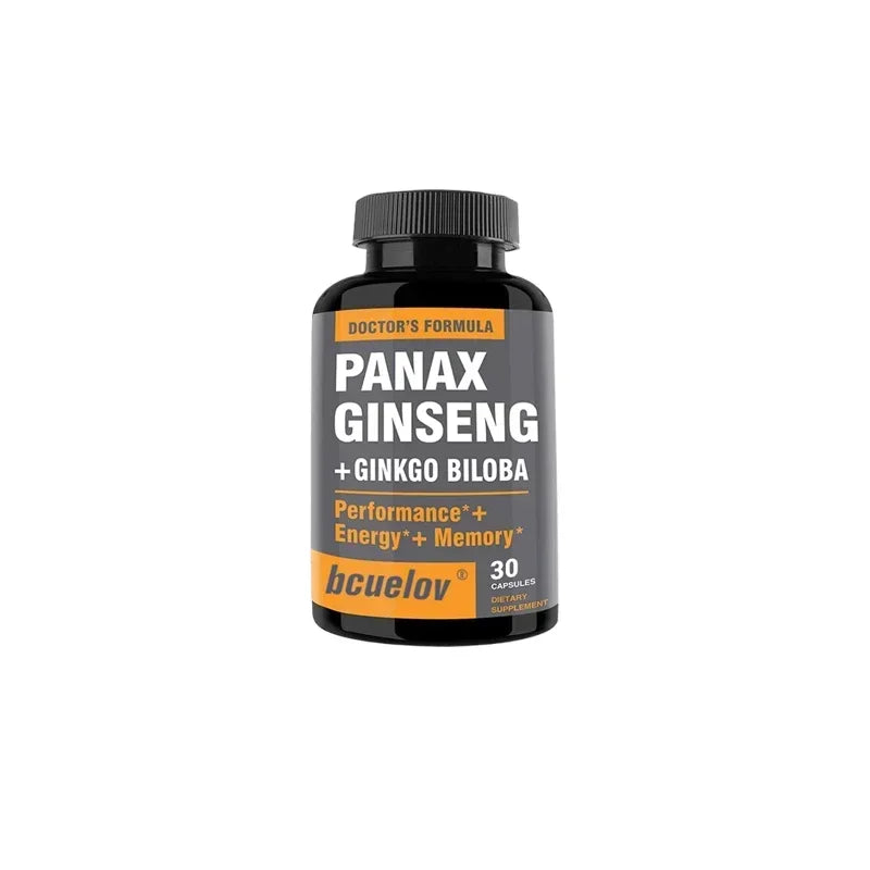 Male Enhancement Supplements - Increase Energy, Endurance and Performance with Vitality, Natural Ginseng + Ginkgo Biloba