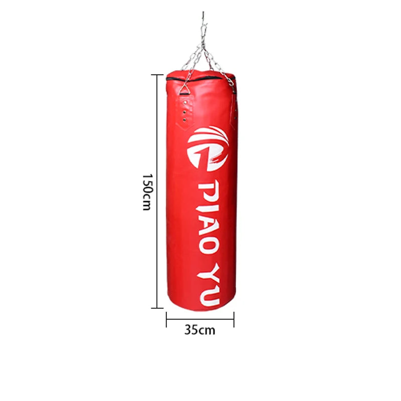 PU Hanging Sandbag Adult Boxing Training Equipment Professional Muay Thai, Kickboxing Training Sandbag Non-filling Sandbags