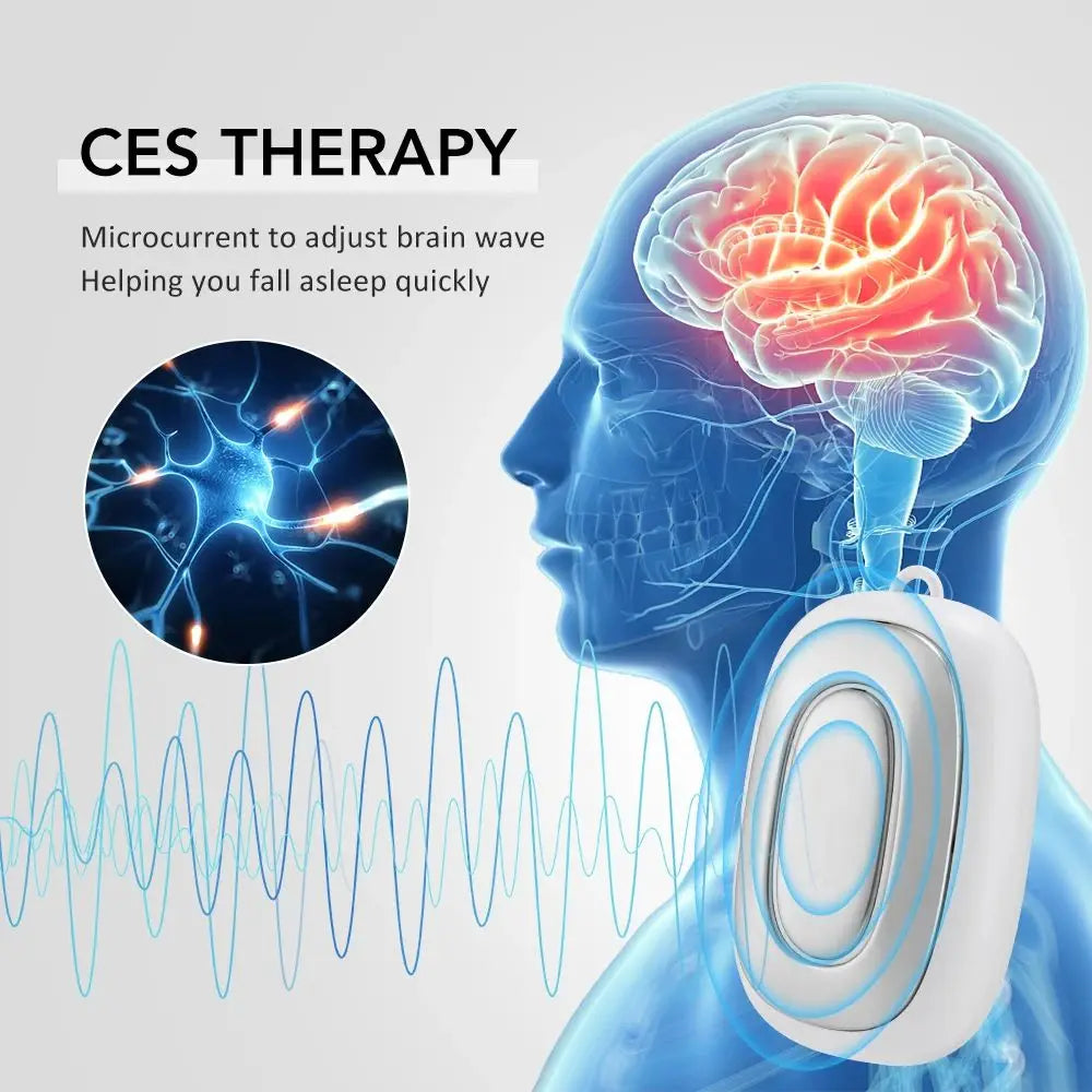 Handheld Sleep Aid Device Relieve Insomnia Instrument Help Sleep Anxiety CES Therapy Relaxatio Pressure Relief Sleep Device
