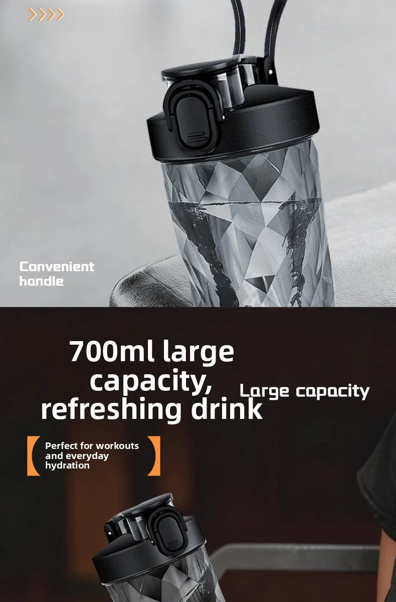 Portable Blenders Cup 700ml Rechargeable Electric Mixing Cup Protein Powder Shaker Cup for Sports Travel Home Milk Coffee Mixer