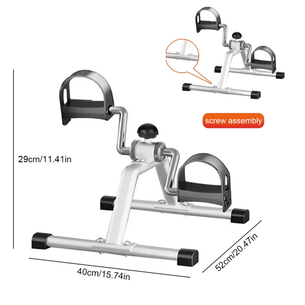 Under Desk Mini Exercise Bike Portable Pedal Exerciser Pedal Exerciser Exercise Bicycle Exercise Bike For Home Lose Weight