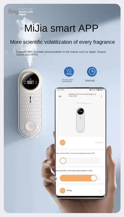 NEW Zai Xiao Intelligent App Aromatherapy Machine Humidifier Bedroom Fresh Air Toilet Deodorization Fragrance and Fragrance Room
