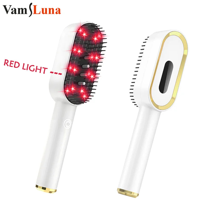 LED Infrared Comb Scalp Massager Red Light Therapy Hair Growth Anti Hair Loss Laser Brush - Stimulating Hair Regrowth Scalp Care