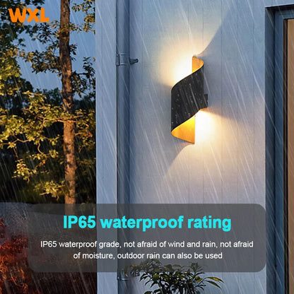 Outdoor wall lights, waterproof hallway, outdoor wall lights, living room, Nordic terrace, balcony, corridor, courtyard lights