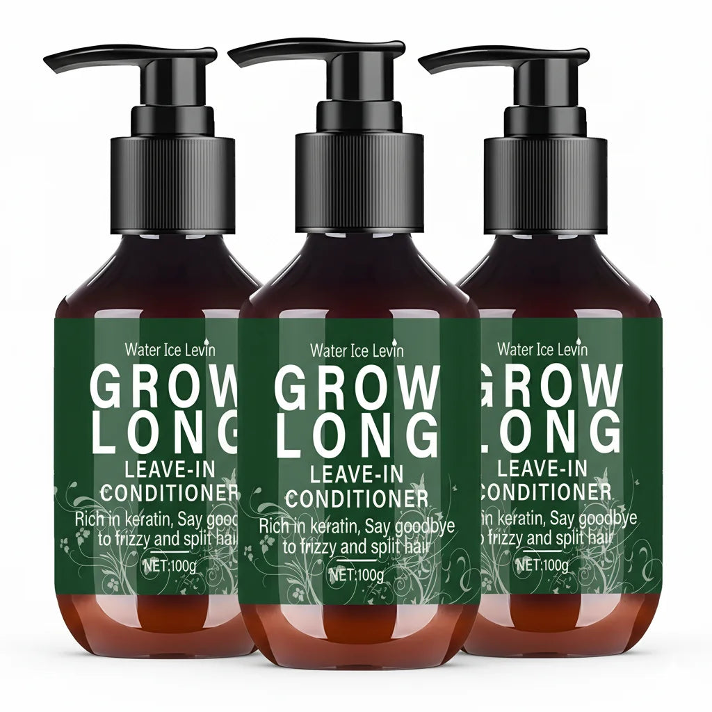 Hair Growth Leave In Conditioner 1+1 Pack 100g Biotin Collagen Hyaluronic Acid Vitamin C Dry Damaged Hair Repair Moisturizing