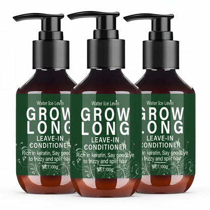 Hair Growth Leave In Conditioner 1+1 Pack 100g Biotin Collagen Hyaluronic Acid Vitamin C Dry Damaged Hair Repair Moisturizing