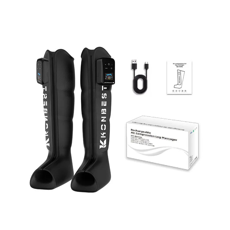 Leg Massager Lymphatic Drainage Sleeve Apparatus Leg Massage Air Compression Recovery Boots Pressotherapy Presoterapia Press